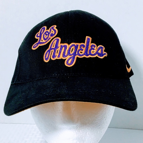 lakers dri fit hat